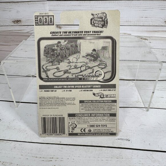 Hot Wheels Lot of 4 – Fantasy & Concept Cars (Carded, Package Wear) - Picture 16 of 16